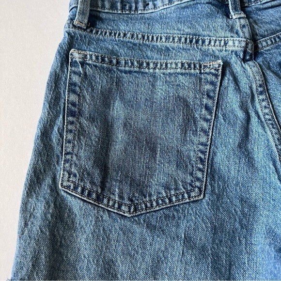 Gap denim button fly high rise cheeky shorts size 0/25 - Picture 11 of 13